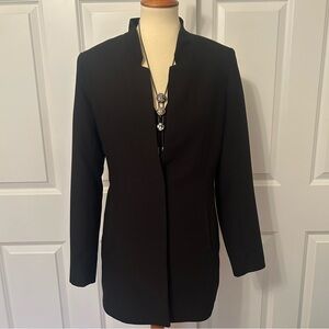 Rachel Zoe Elegant Long Black Blazer